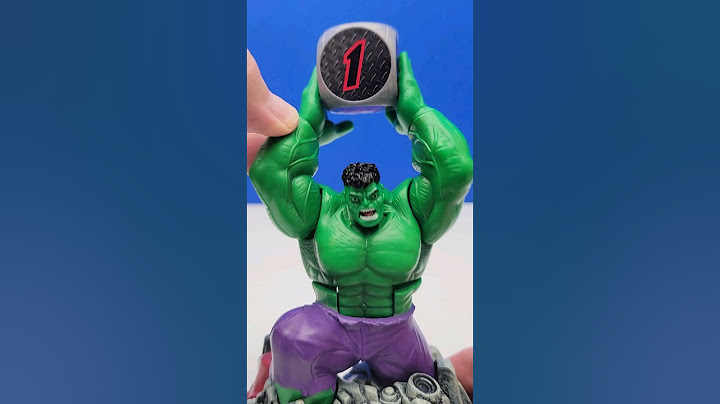 Hulk Action Figure With Spider-Man ASMR