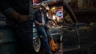 Midnight Blues 🎸 Slow Blues Guitar Under Neon Lights | Soulful Blues Vibes