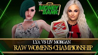 WWE 2K20 MITB LYA VS LIV MORGAN FOR THE RAW WOMEN’S CHAMPION