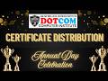 Certification Distribution | Dotcom Computer Institute, Unnao #dotcominstitute #viral #computer