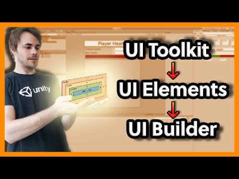 How to use the new Ui Toolkit to create Ui Elements with the Ui Builder