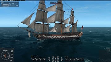 Admiraal de Ruyter (3rd Rate) Vs. Pavel (2nd Rate), Naval Action