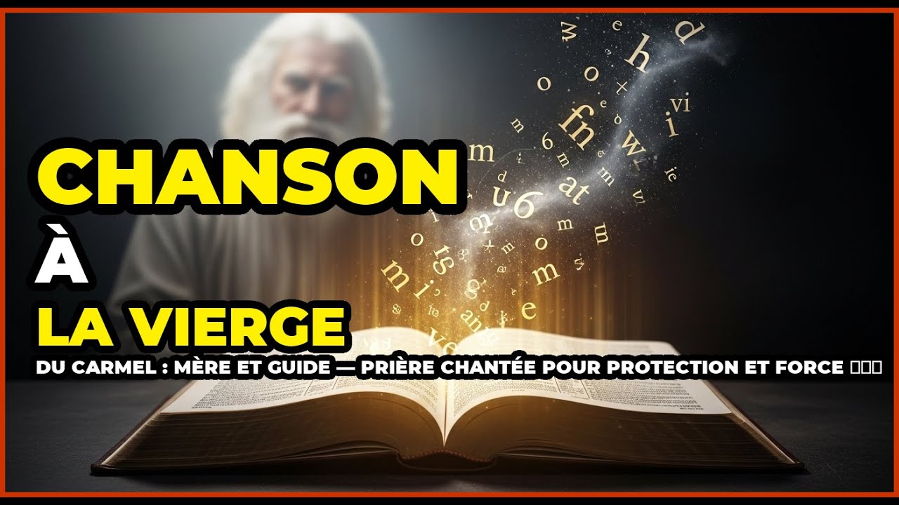 Chanson à la Vierge du Carmel : MÈRE ET GUIDE — Prière Chantée pour Protection et Force 🙏🙏🙏