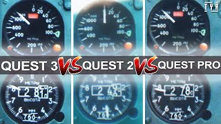 THROUGH THE LENSES  Quest 3 vs Quest 2 vs Quest PRO  Best PCVR?