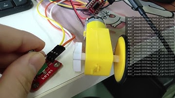 Banana Pi BPI-Leaf-S3 with ESP32-S3 test ADC potentiometer MOTOR