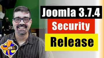Live Bulletin - Joomla! 3.7.4 Security and Bug Fix released - Plus a how to update Joomla Tutorial.