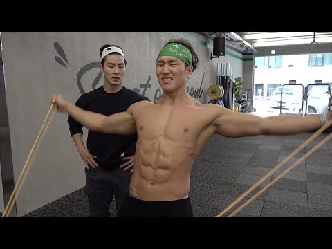 몸 개이쁜 남자랑 운동해봄 - Youtube