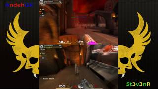 Quake Live - FFA Match 1 - AndehX/St3v3nR split screen