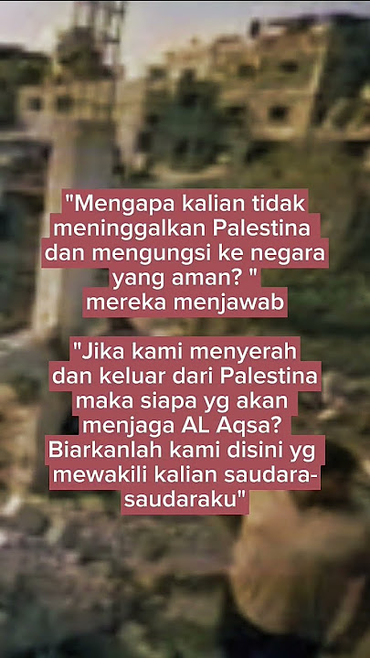 RAKYAT PALESTINA MENJAWAB#katakatamotivasi  #katakatainspirasi#shortskatakata #SHORTS
