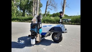 Stake out with Robot Plotter - Drilling as marker
