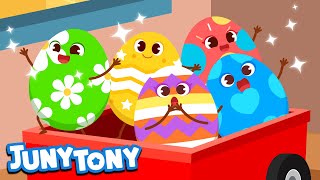 Five Easter Eggs | Juny and Tony cure Easter Eggs | Easter Song | Kindergarten Song | JunyTony