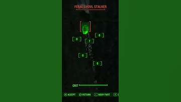 VATS did him dirty 💀 #fallout #fallout4 #shorts