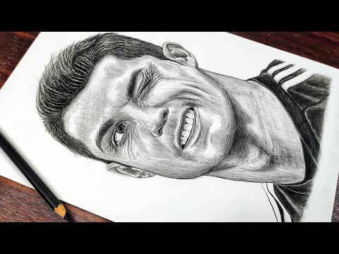 Cristiano Ronaldo Drawing ⚽ CR7