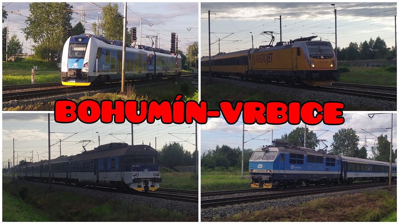 Vlaky Bohumín-Vrbice • 31.7.2023