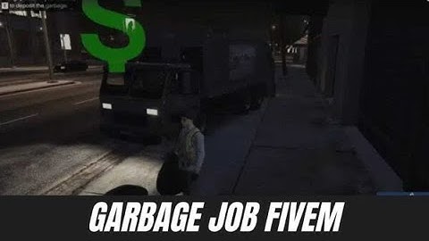 [ ESX ] Garbage Job Fivem  - Fivem Store | Fivem Mods : FiveM Scripts
