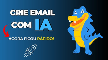 Como Criar Email Profissional na Hostgator com IA | Bem fácil e rápido
