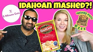 Idahoan Buttery Homestyle Mashed Potatoes Review