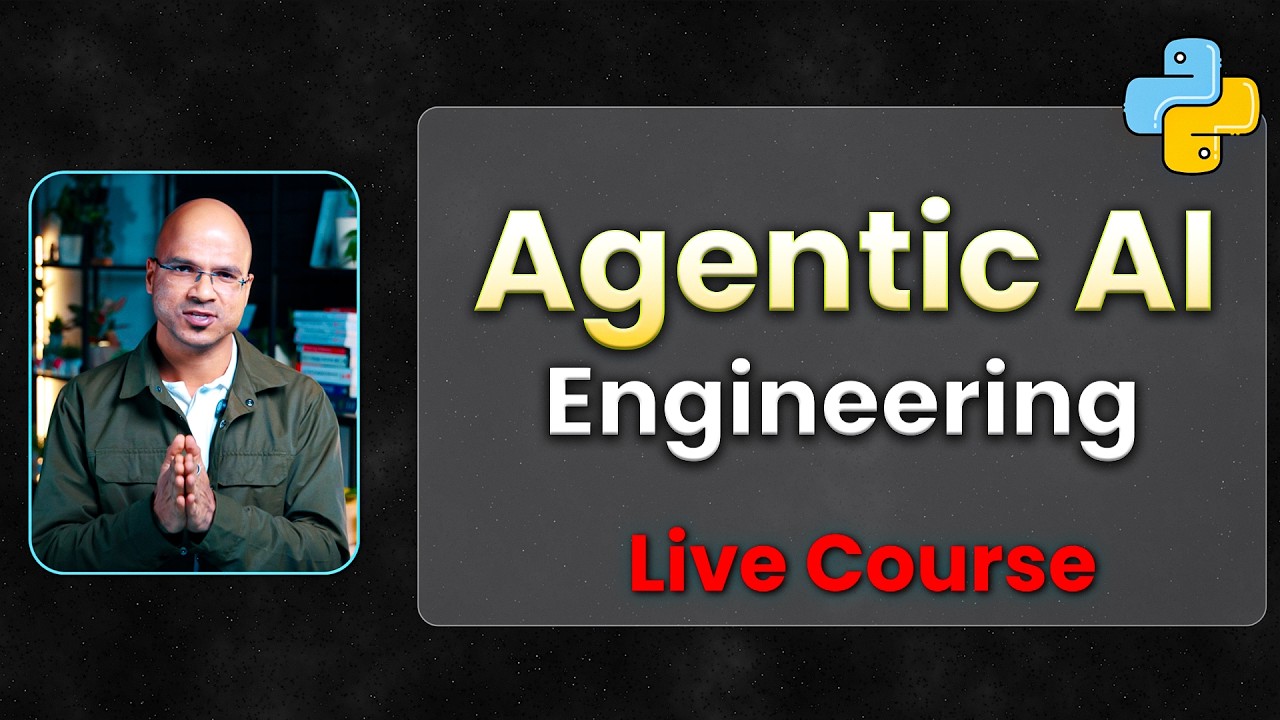 Agentic AI Engineering with Python | Live Course Announcement