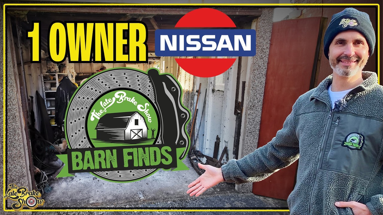 1 Owner Barn Find Nissan - Parked for over 20 Years. Will it Run?