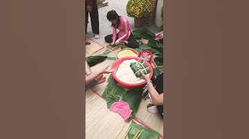 Gói bánh Chưng bánh Tét đón Xuân Quý Mão 2023 (P2) - Nguyen Minh Hien