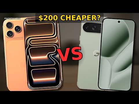 Apple iPhone 17 Pro Max vs Google Pixel 10 Pro XL comparison video thumbnail