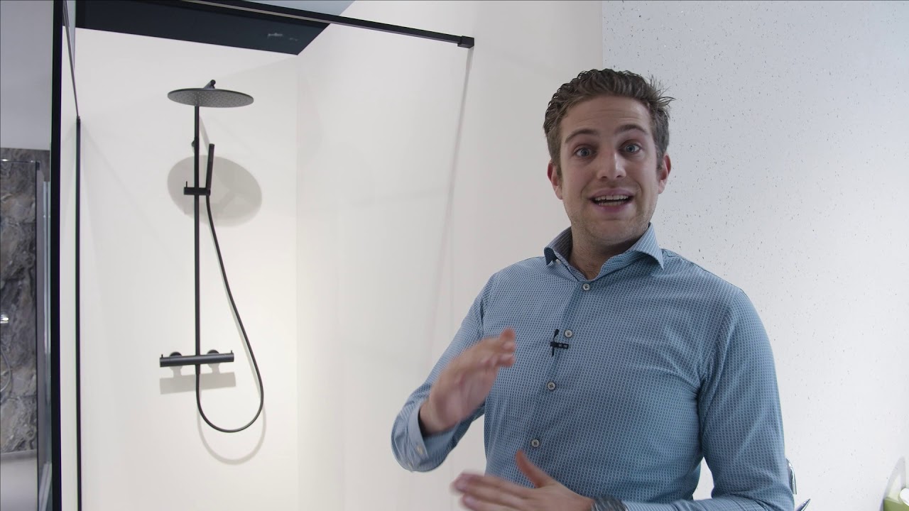 Solid surface panelen voor douche en badkamer