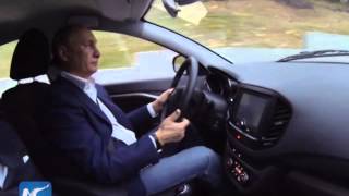 RAW: Putin test-drives new Lada Vesta in Sochi
