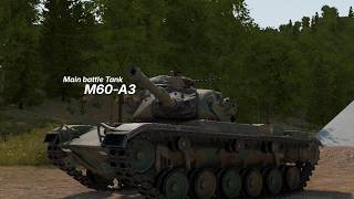 GHPC - T-72M1 wave against 1 M60A3 TTS