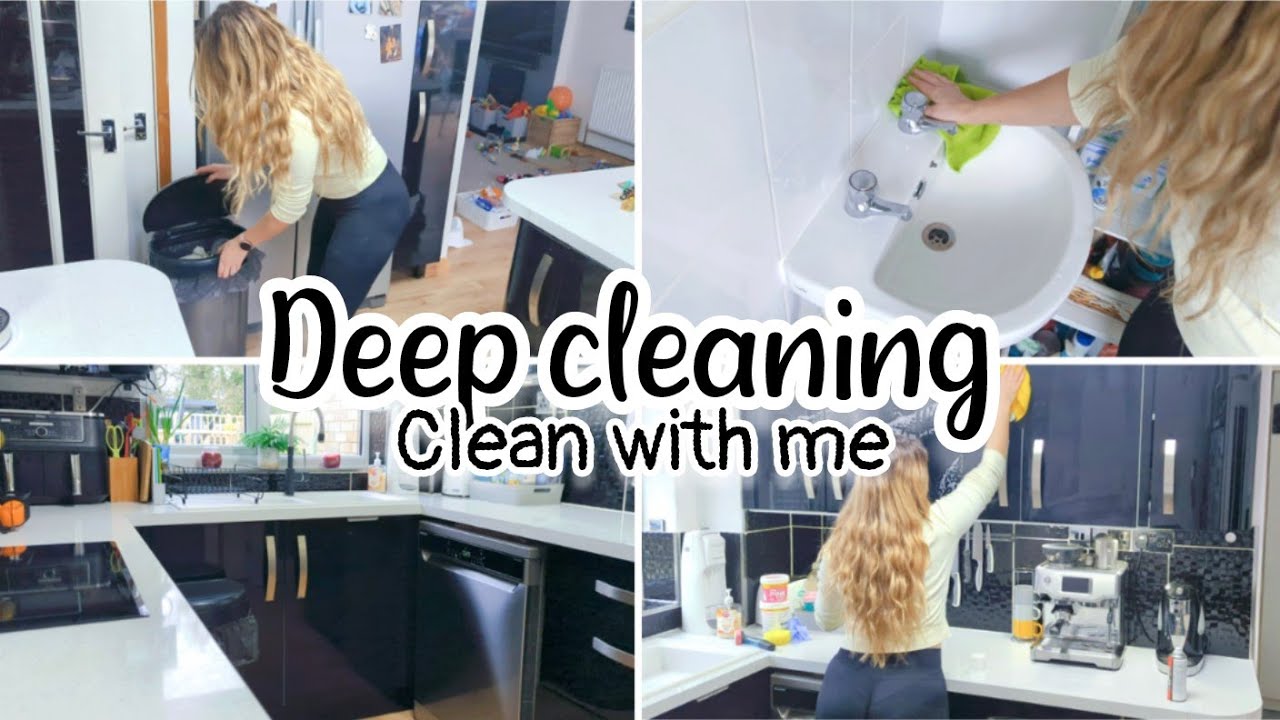 DEEP CLEANING MOTIVATION // CLEAN WITH ME // - YouTube