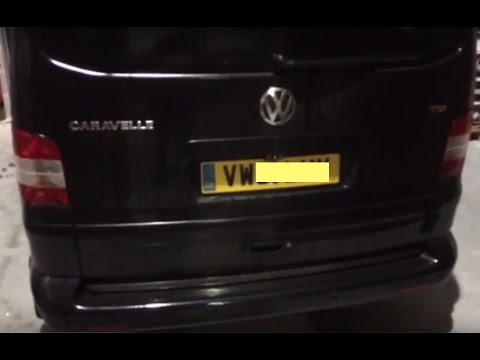 Update VW Transporter Kombi Caravelle or Multivan - T5 T5GP T6 spare wheel security anti theft fitment