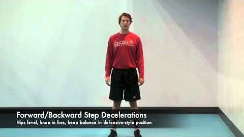 Deceleration Drills