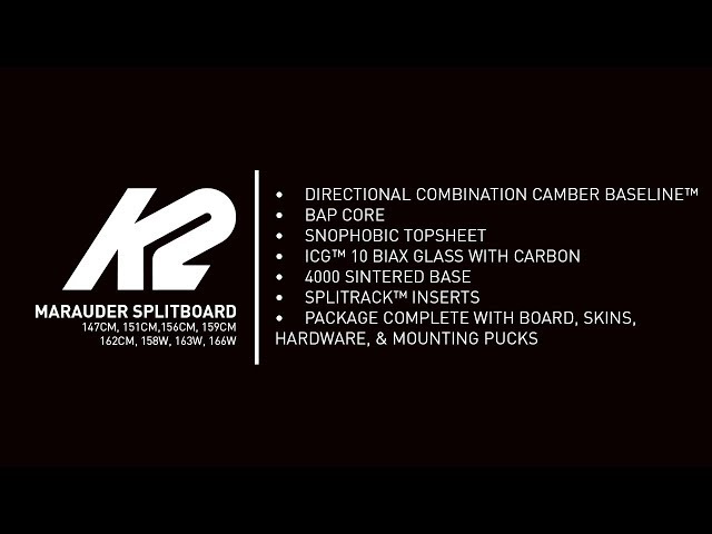 K2 Marauder Snowboard | 2020 K2 Snowboards - YouTube