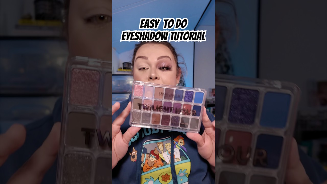 Easy to do glam eyeshadow tutorial!! 💕  