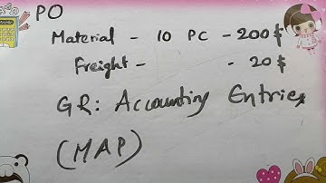 Interactive SAP Interview Question 6 || GR of MAP based Material with Freight #accounting#sapfico