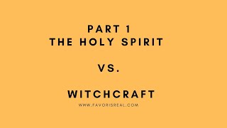 #THE HOLY SPIRIT  VS WITCHCRAFT #HOLYSPIRIT #PROPHETIC #WITCHCRAFT #OBEDIENCE #DRLISA