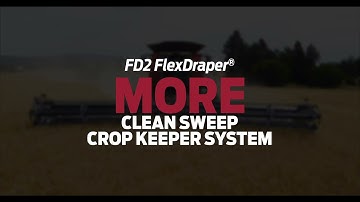 MacDon FD2 FlexDraper® | MORE | Clean Sweep