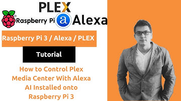 How to Control Plex Media Center With Alexa AI Installed onto Raspberry Pi 3