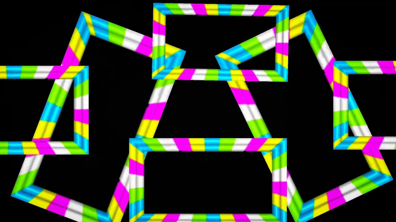 Aesthetic Looping Background: Squares & Rectangles | 4K Geometric Video