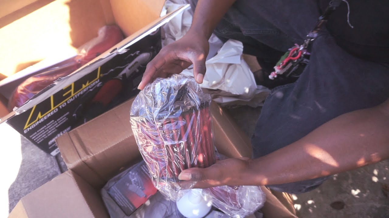 David's 350z - Unboxing new parts