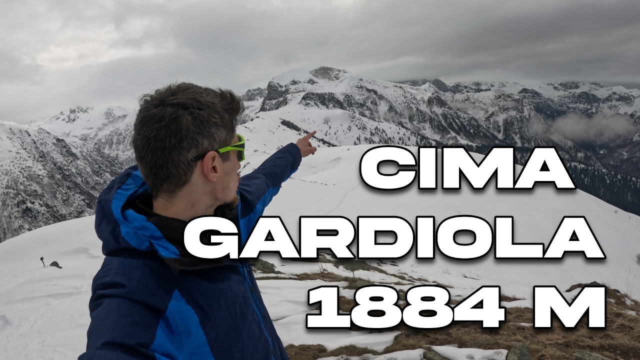 Cima Gardiola 1884 m | Ciaspolando tra le Alpi Liguri [4K Experience]