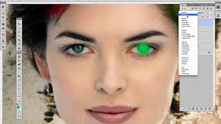 Using Soft light to color hair screenshot 2