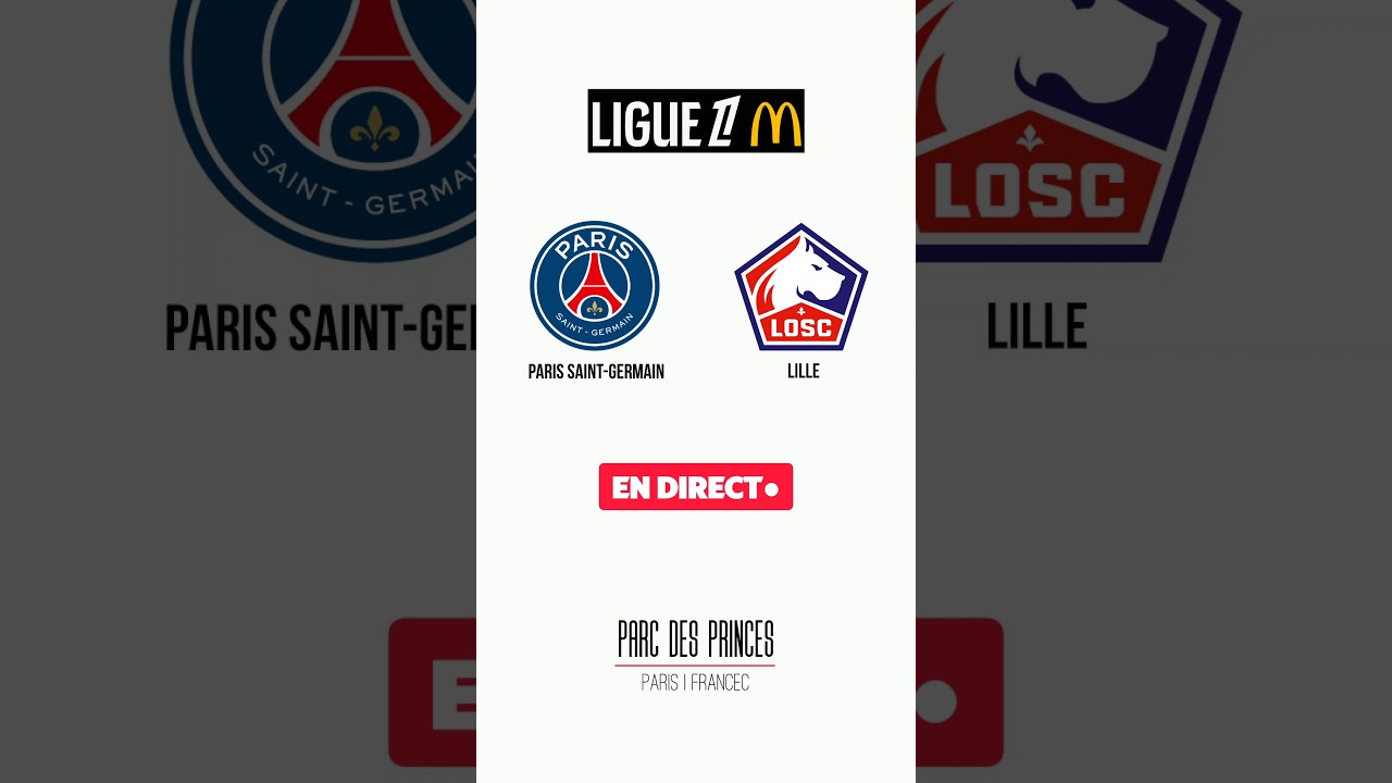 Пари Сен-Жермен против Лилля | Лига 1 | Парк де Пренс | Париж | ЖИТЬ