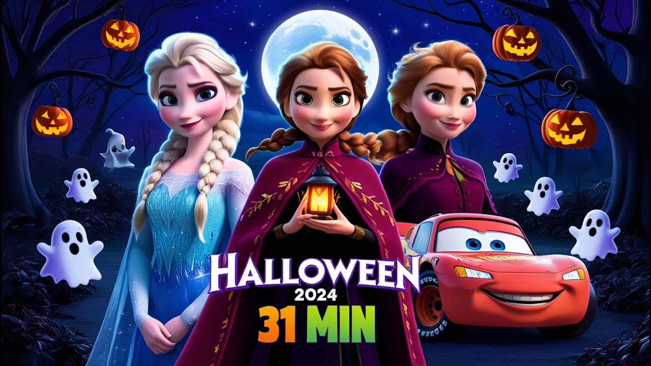 Full Episode Halloween 2024 🎃👑 | Halon Elsa - Music and Stories in English