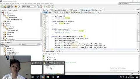 Pembuatan UML Diagram class, Setter dan getter