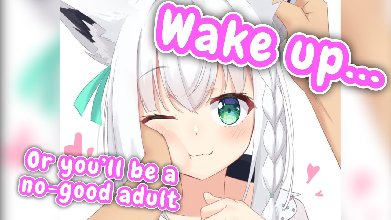 Loli Fubuki Comes and Wakes You Up【Hololive | Shirakami Fubuki】