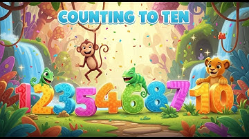 Counting to Ten Adventure | Fun 3D Numbers Learning for Kids | Animagic Studio
