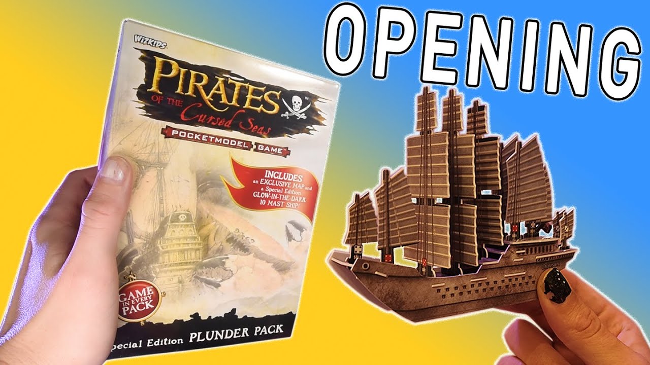 Opening Pirates of the Cursed Seas Special Edition Plunder Pack
