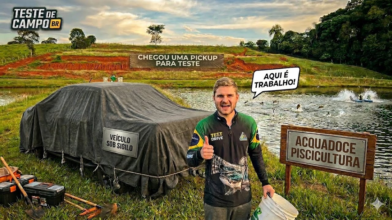 Já carreguei ração e coloquei no trabalho