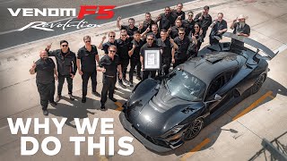 Venom F5 Revolution COTA Lap Record | Behind the Record | John Hennessey