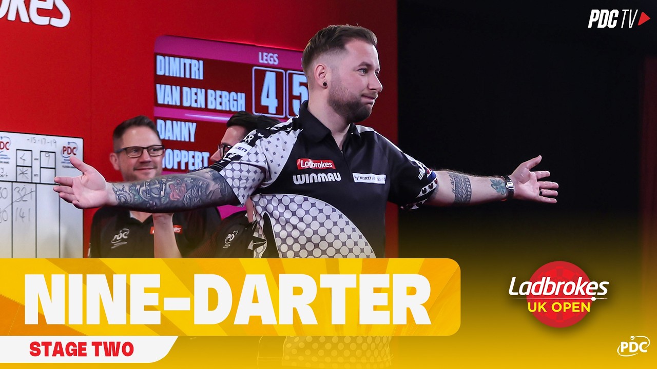 NINE-DART PERFECTION! 🔥🤯 | Danny Noppert nine-darter! | 2026 UK Open